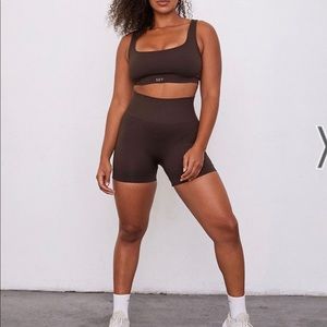 SCULPTFLEX Set Active Espresso Colour Bike Shorts